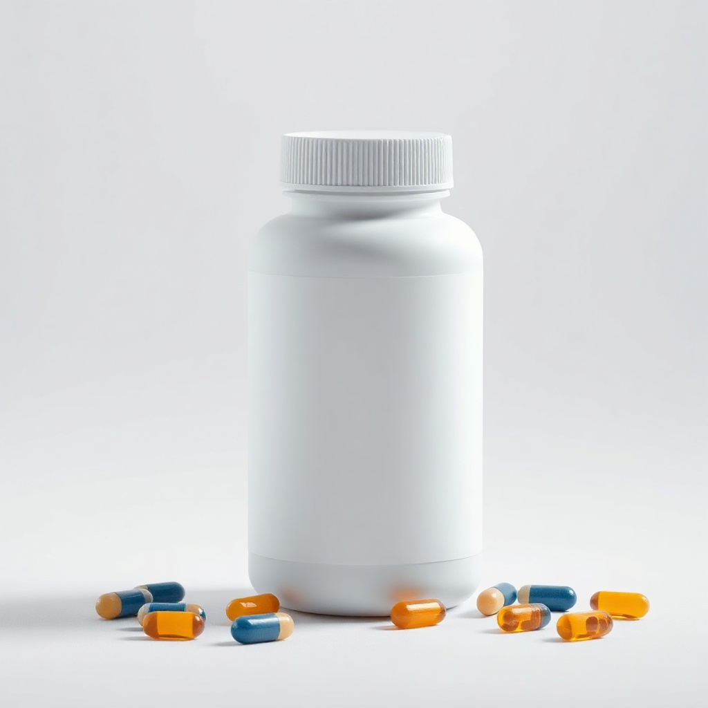 Surge blood-flow support supplement bottle